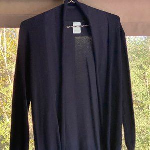 Navy Zara Knit Cardigan